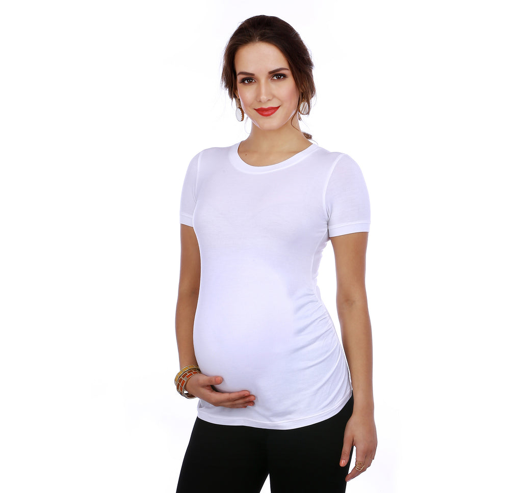 Maternity-Dresses-The-Daily-Tee-Black-Image5