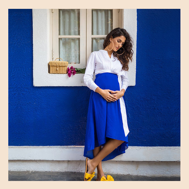 Maternity Skirts Are Having A Moment.