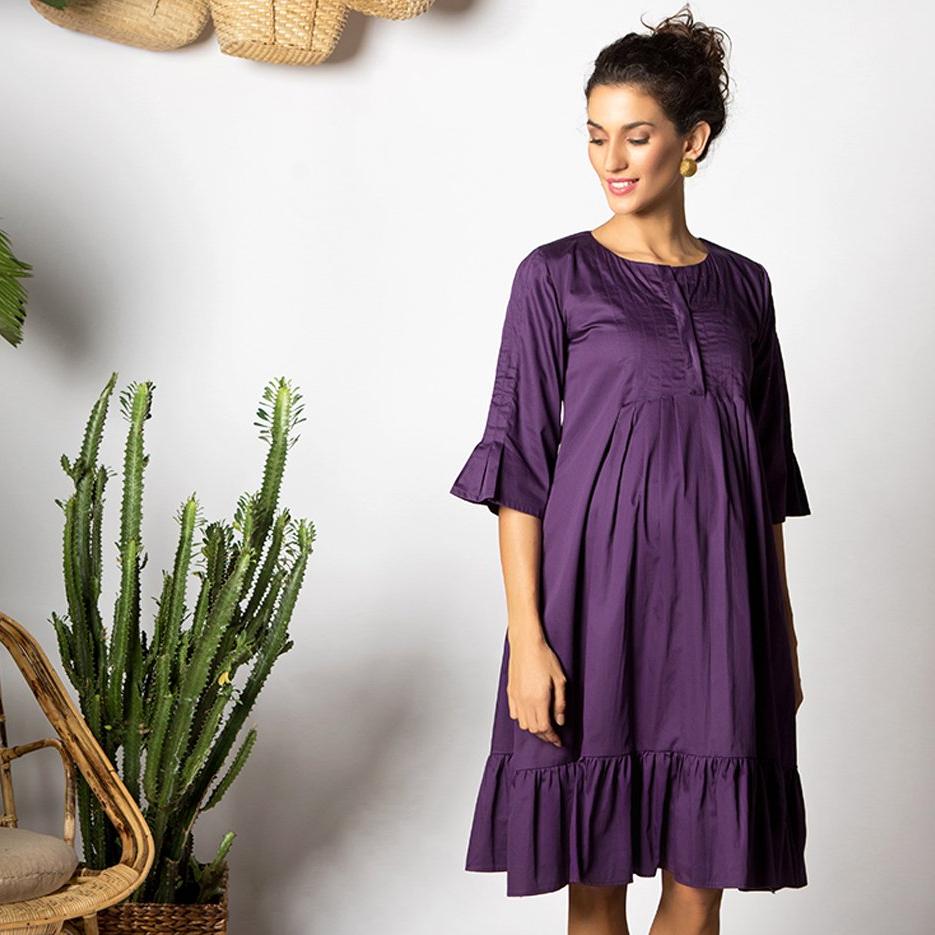 Buy Colette Midi Dress Online | The Mommy Collective