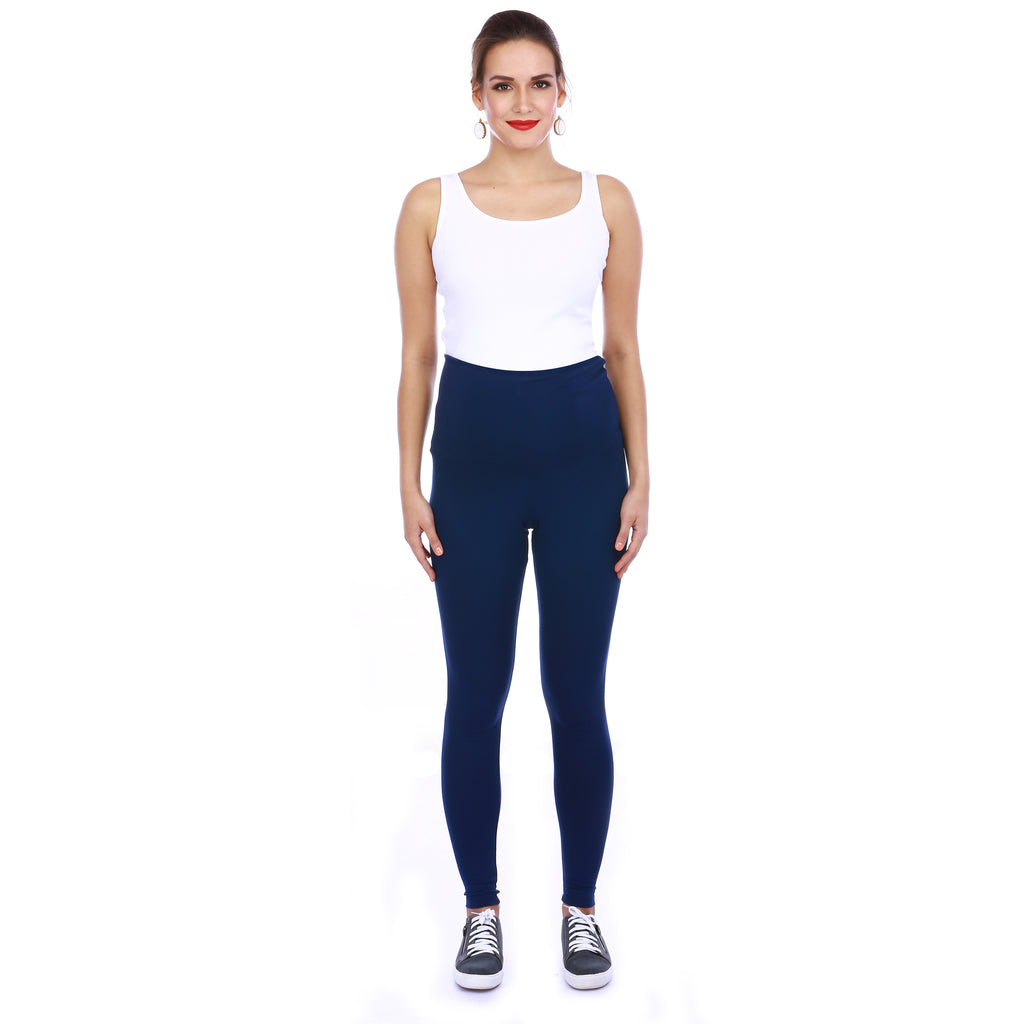 Buy Cobalt Blue Leggings for Women by LYRA Online | Ajio.com