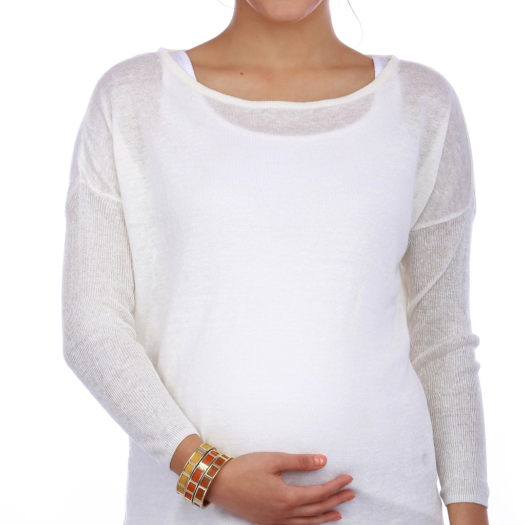 Maternity-Dresses-The-Gunner-Top-White-Image3